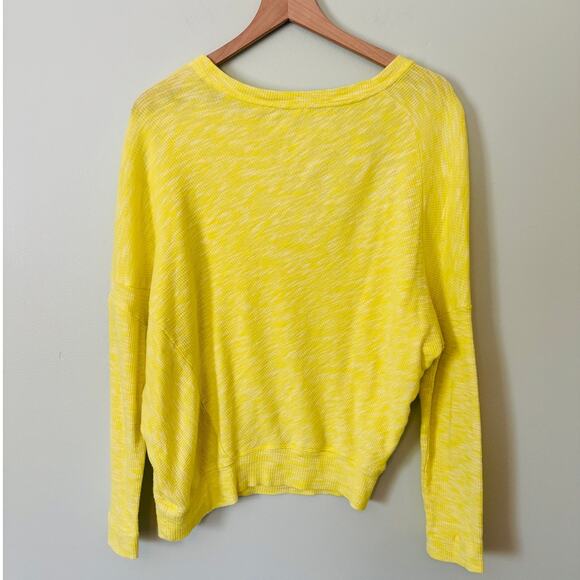 Anthropologie Damiana Yellow Dolman Sleeve Top Small - Picture 3 of 9